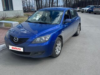 2006 Mazda 3 I (BK) Рестайлинг, синий, 470000 рублей, вид 1