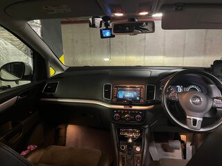 2015 Volkswagen Sharan II, белый, 1620000 рублей, вид 5