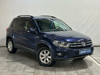 2013 Volkswagen Tiguan I Рестайлинг, синий, 1120000 рублей, вид 2