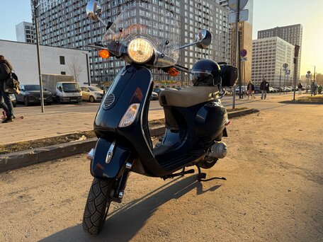 2011 Vespa LX 150, синий, 299000 рублей, вид 1