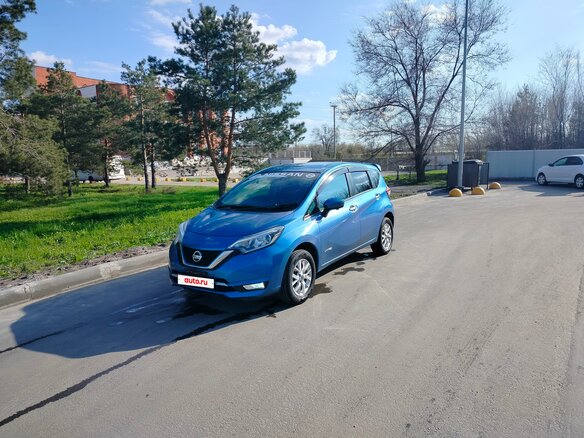 2019 Nissan Note e-Power II Рестайлинг, синий, 1500000 рублей