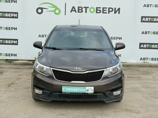 2016 Kia Rio III Рестайлинг, коричневый, 735300 рублей, вид 2