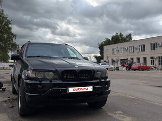 2001 BMW X5 3.0i I (E53), чёрный, 400000 рублей, вид 5