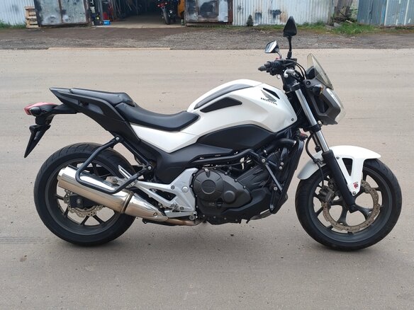 2014 Honda NC 750S, белый, 519000 рублей