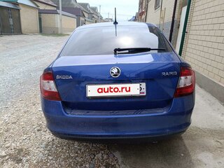 2019 Skoda Rapid I Рестайлинг, синий, 890000 рублей, вид 3