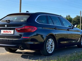2020 BMW 5 серии 518d VII (G30/G31/G38), синий, 2350000 рублей, вид 2