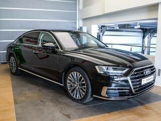 2019 Audi A8 Long 60 TFSI IV (D5), чёрный, 6979000 рублей, вид 3