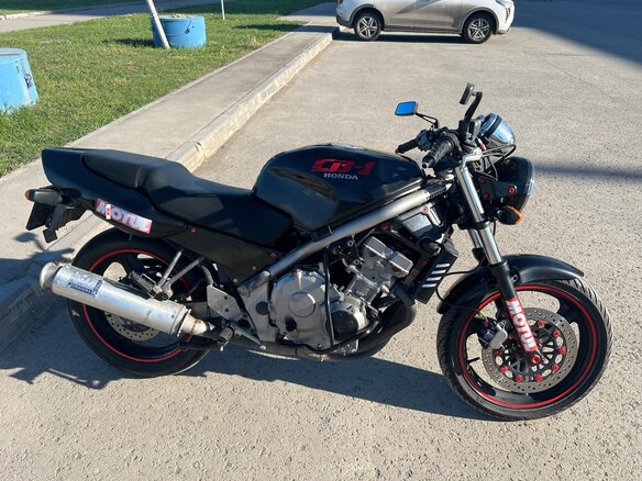 1990 Honda CB-1, чёрный, 220000 рублей - вид 2