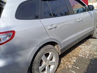2008 Hyundai Santa Fe II, серебристый, 930000 рублей, вид 3