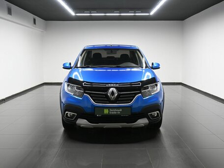 2019 Renault Logan Stepway II Рестайлинг, синий, 990000 рублей, вид 3