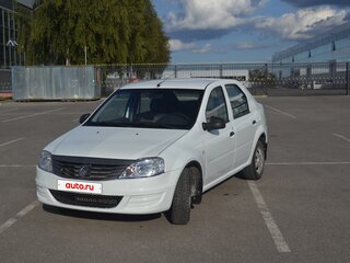 2013 Renault Logan I Рестайлинг, белый, 430000 рублей, вид 1