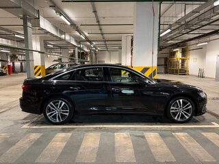 2020 Audi A6 40 TDI V (C8), чёрный, 3250000 рублей, вид 4