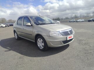 2013 Renault Logan I Рестайлинг, бежевый, 519000 рублей, вид 2