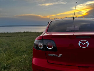 2008 Mazda 3 I (BK) Рестайлинг, красный, 750000 рублей, вид 3