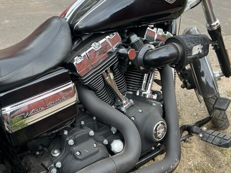 2011 Harley-Davidson Dyna Wide Glide, чёрный, 910000 рублей, вид 4