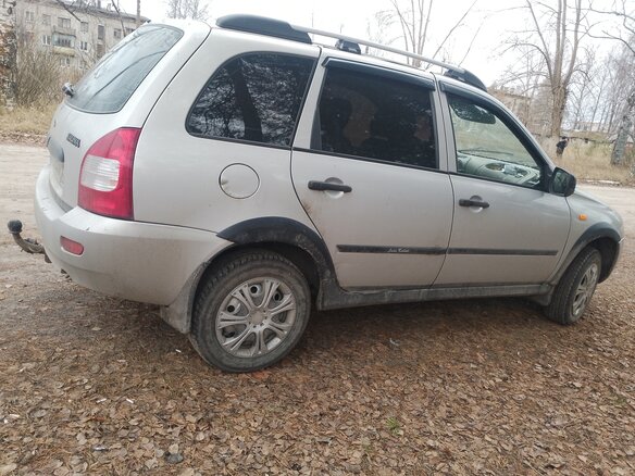 2010 Lada (ВАЗ) Kalina I, серебристый - вид 2