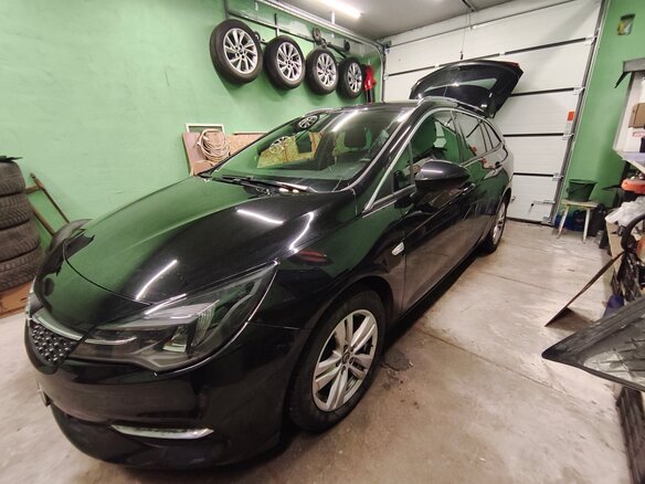 2020 Opel Astra K Рестайлинг, чёрный, 1450000 рублей - вид 26