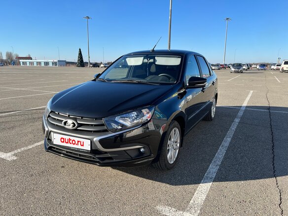 2022 Lada (ВАЗ) Granta I Рестайлинг, чёрный, 770000 рублей