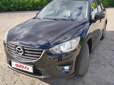 2016 Mazda CX-5 I Рестайлинг, чёрный, 1900000 рублей, вид 2