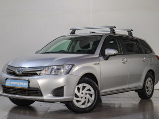 2014 Toyota Corolla Fielder XI (E160, E170, E180), серебристый, 1099000 рублей, вид 3