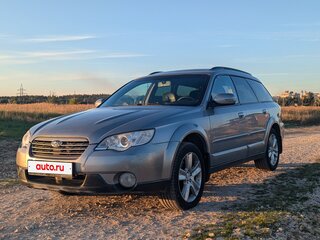 2008 Subaru Outback III Рестайлинг, серебристый, 680000 рублей, вид 3