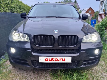 2008 BMW X5 3.0si II (E70), чёрный, 1320000 рублей, вид 2