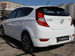 2014 Hyundai Solaris I, белый, 799000 рублей, вид 4
