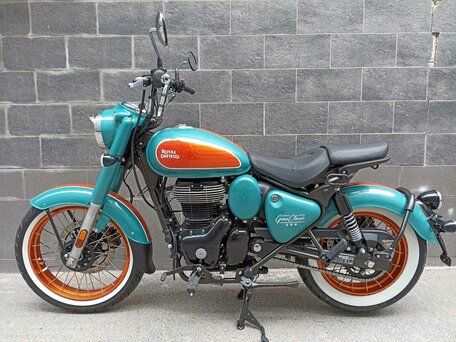 2026 Royal Enfield Goan Classic 350, голубой, 537000 рублей, вид 2