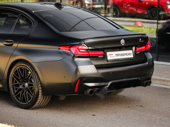 2021 BMW M5 VI (F90) Рестайлинг, чёрный - вид 13