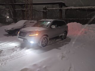 2008 Hyundai Santa Fe II, серебристый, 950000 рублей, вид 1