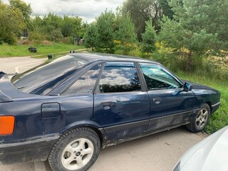 1988 Audi 80 IV (B3), синий, 130000 рублей, вид 4