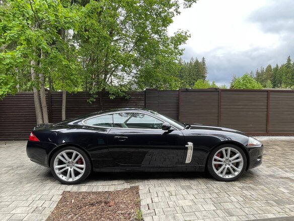 2008 Jaguar XKR II, чёрный - вид 6
