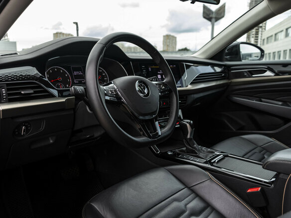 2020 Volkswagen Passat (North America and China), чёрный - вид 8