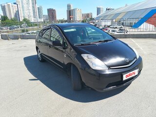 2007 Toyota Prius II Рестайлинг (XW20), чёрный, 680000 рублей, вид 2