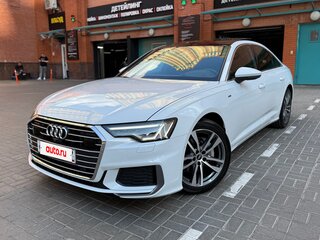 2021 Audi A6 45 TFSI V (C8), белый, 4290000 рублей, вид 1