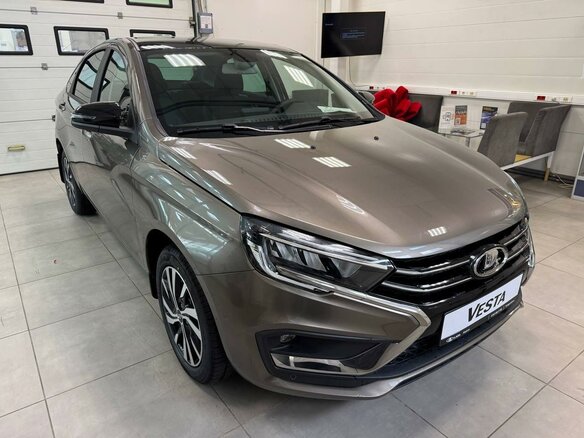 2026 Lada (ВАЗ) Vesta I Рестайлинг (NG), коричневый - вид 2