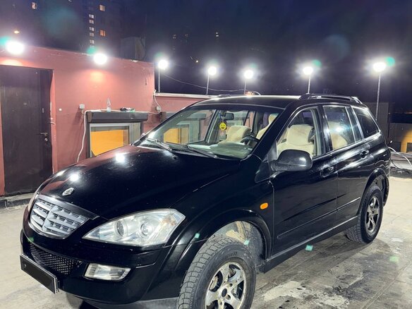 2008 SsangYong Kyron 5-speed I Рестайлинг, чёрный, 450000 рублей