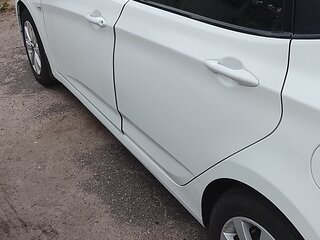2016 Hyundai Solaris I Рестайлинг, белый, 680000 рублей, вид 3