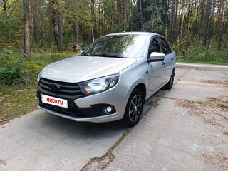 2021 Lada (ВАЗ) Granta I Рестайлинг, серый, 610000 рублей, вид 1