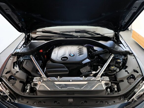 2021 BMW 4 серии 420d xDrive G22, G23, G26, синий - вид 7