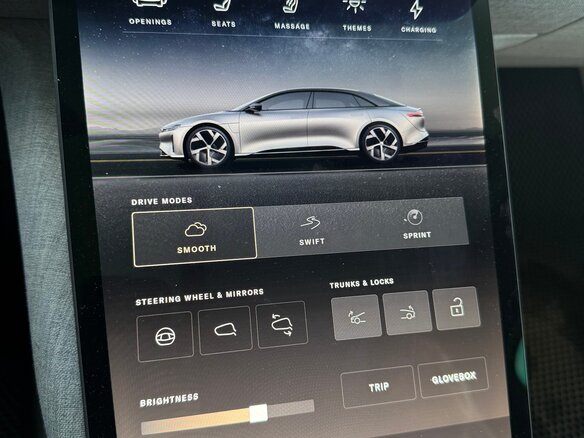 2022 Lucid Air Grand Touring, серый, 5700000 рублей - вид 28