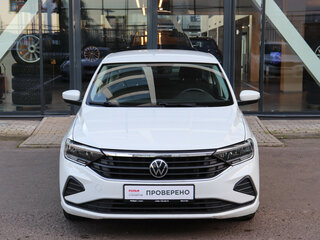 2022 Volkswagen Polo VI, белый, 1657000 рублей, вид 2