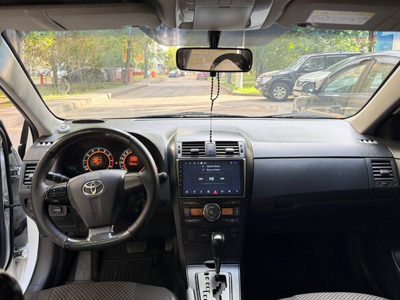 2012 Toyota Corolla X (E140, E150) Рестайлинг, белый, 1150000 рублей - вид 10