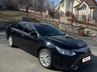 2014 Toyota Camry US Market VII (XV50) Рестайлинг, чёрный, 2250000 рублей, вид 1