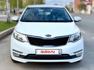 2017 Kia Rio III Рестайлинг, белый, 1150000 рублей, вид 2