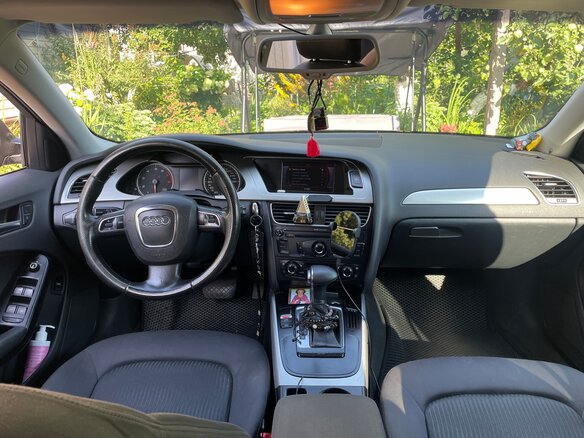 2009 Audi A4 IV (B8), чёрный, 800000 рублей - вид 6