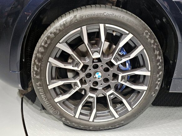 2024 BMW X6 40i III (G06) Рестайлинг, синий - вид 7