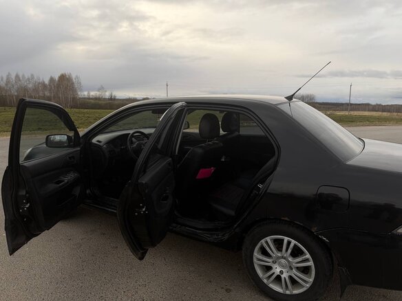 2007 Mitsubishi Lancer IX Рестайлинг, чёрный, 230000 рублей - вид 3