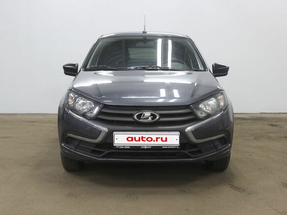 2019 Lada (ВАЗ) Granta I Рестайлинг, серый, 800000 рублей - вид 7
