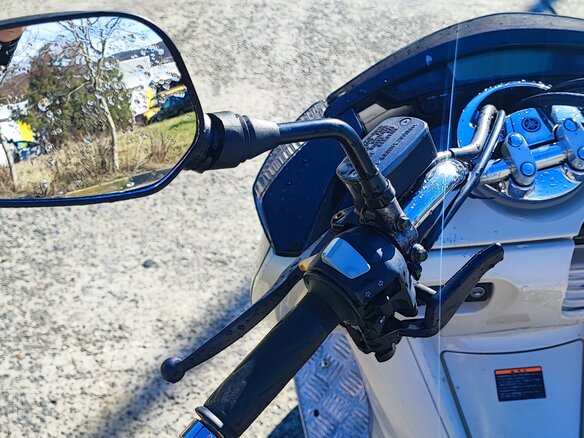 2008 Yamaha Maxam (CP250), чёрный, 300000 рублей - вид 11
